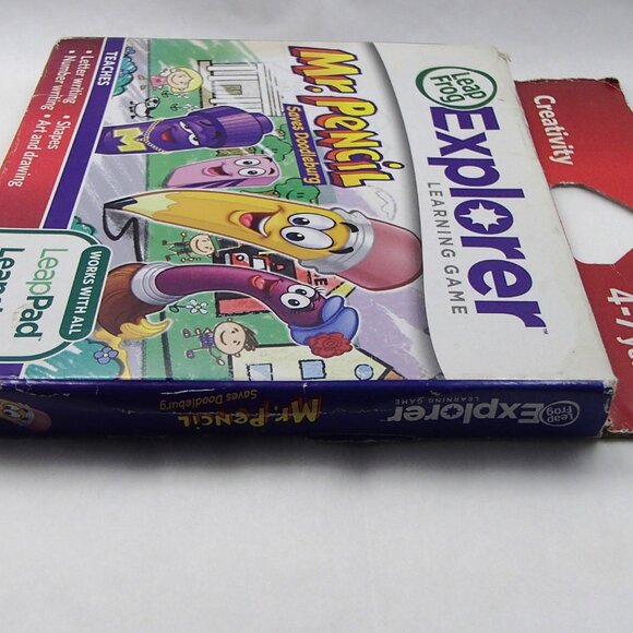 LeapFrog Mr. Pencil Saves Doodleburg Learning Game LeapPad Tablets and Leapster - Picture 4 of 4